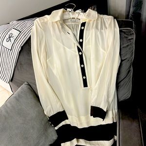 Banana Republic Silk Shirt Dress